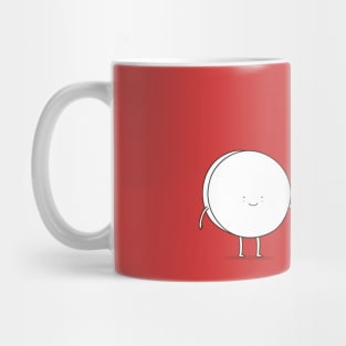 positive punctuation Mug